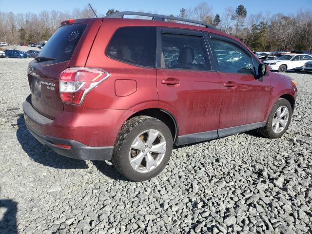  SUBARU FORESTER 2014 Бургунди