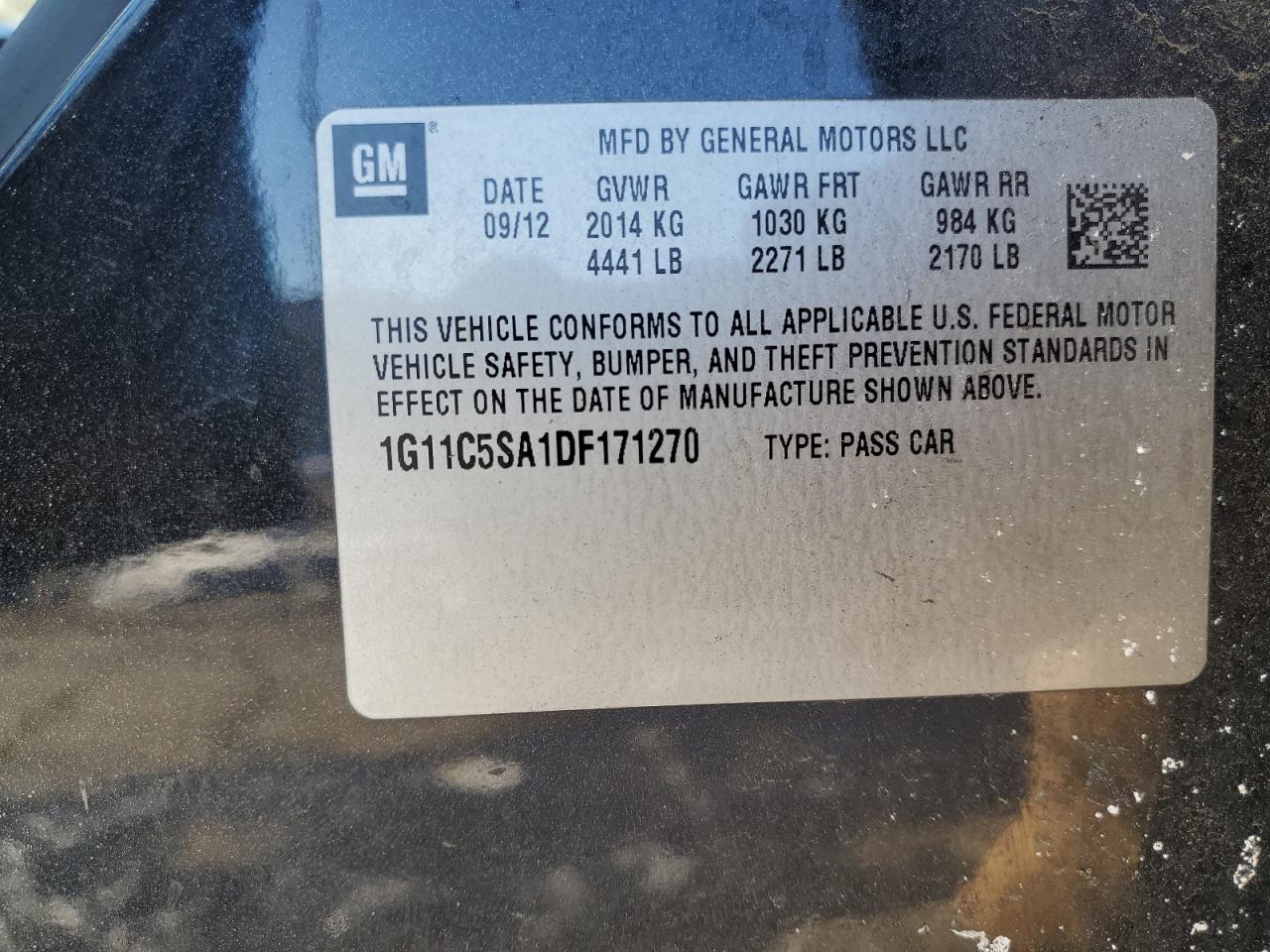 2013 Chevrolet Malibu - Image 12