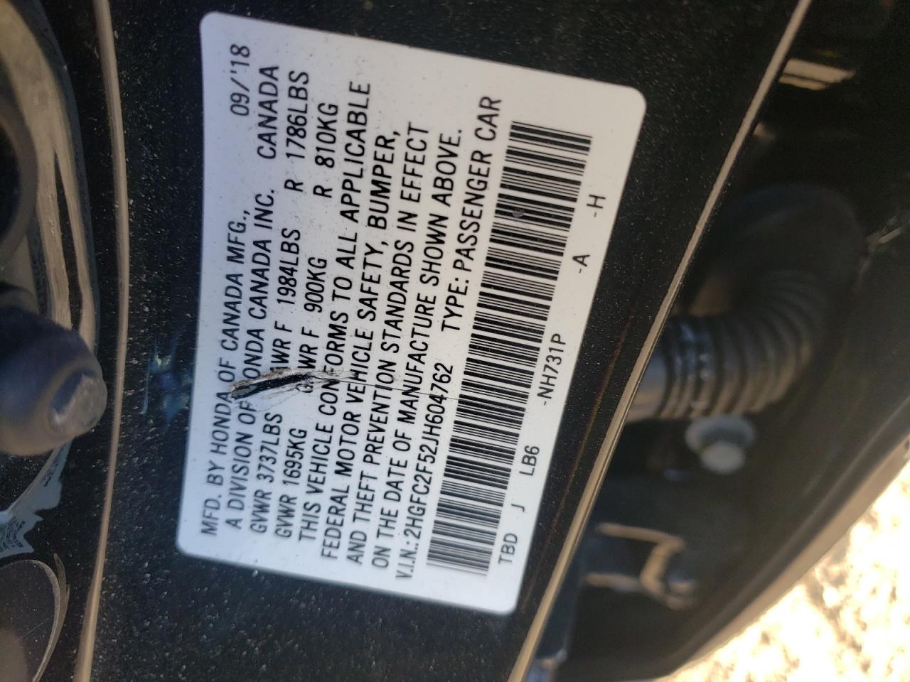 2018 Honda Civic - Image 15