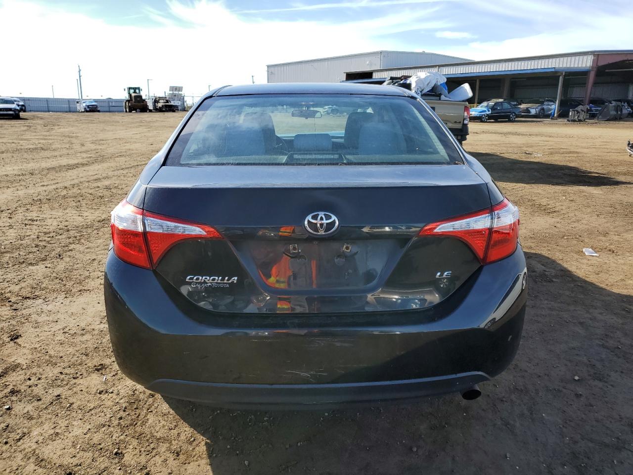 VIN 2T1BURHEXFC266593 2015 TOYOTA COROLLA no.6