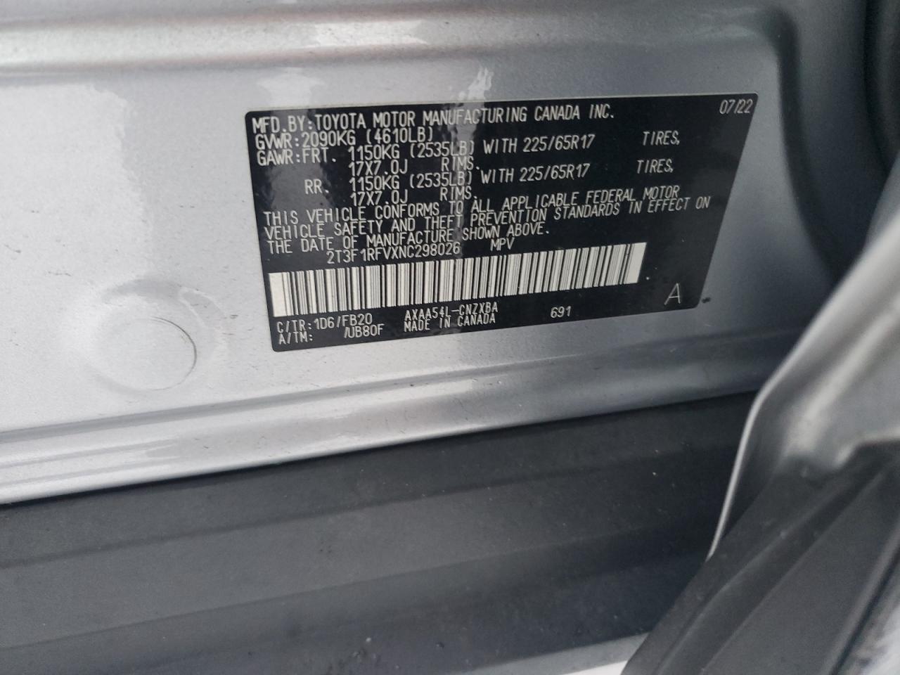 2022 Toyota RAV 4 - Image 12