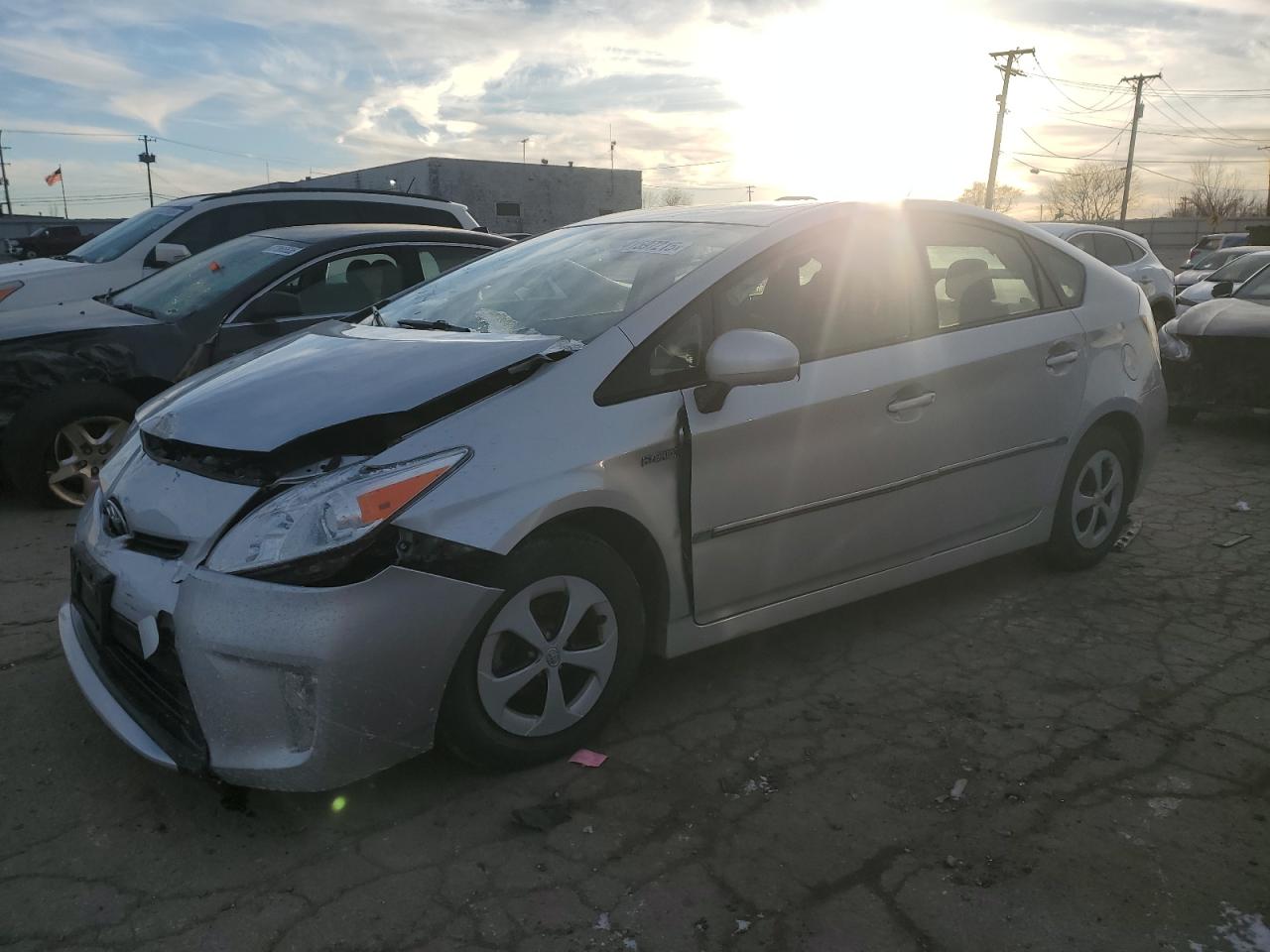 VIN JTDKN3DU2E1762420 2014 TOYOTA PRIUS no.1