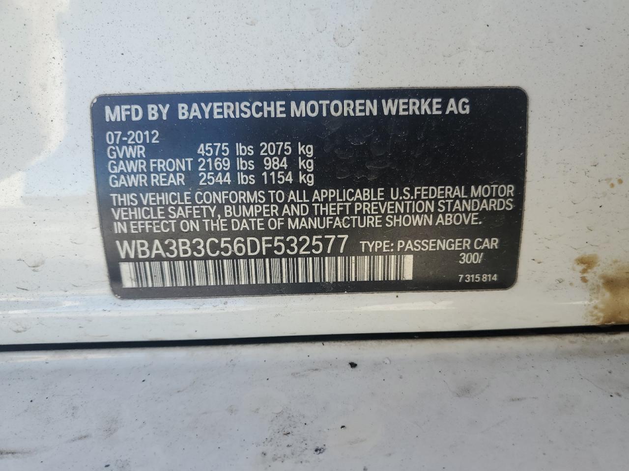 2013 BMW 3er - Image 12