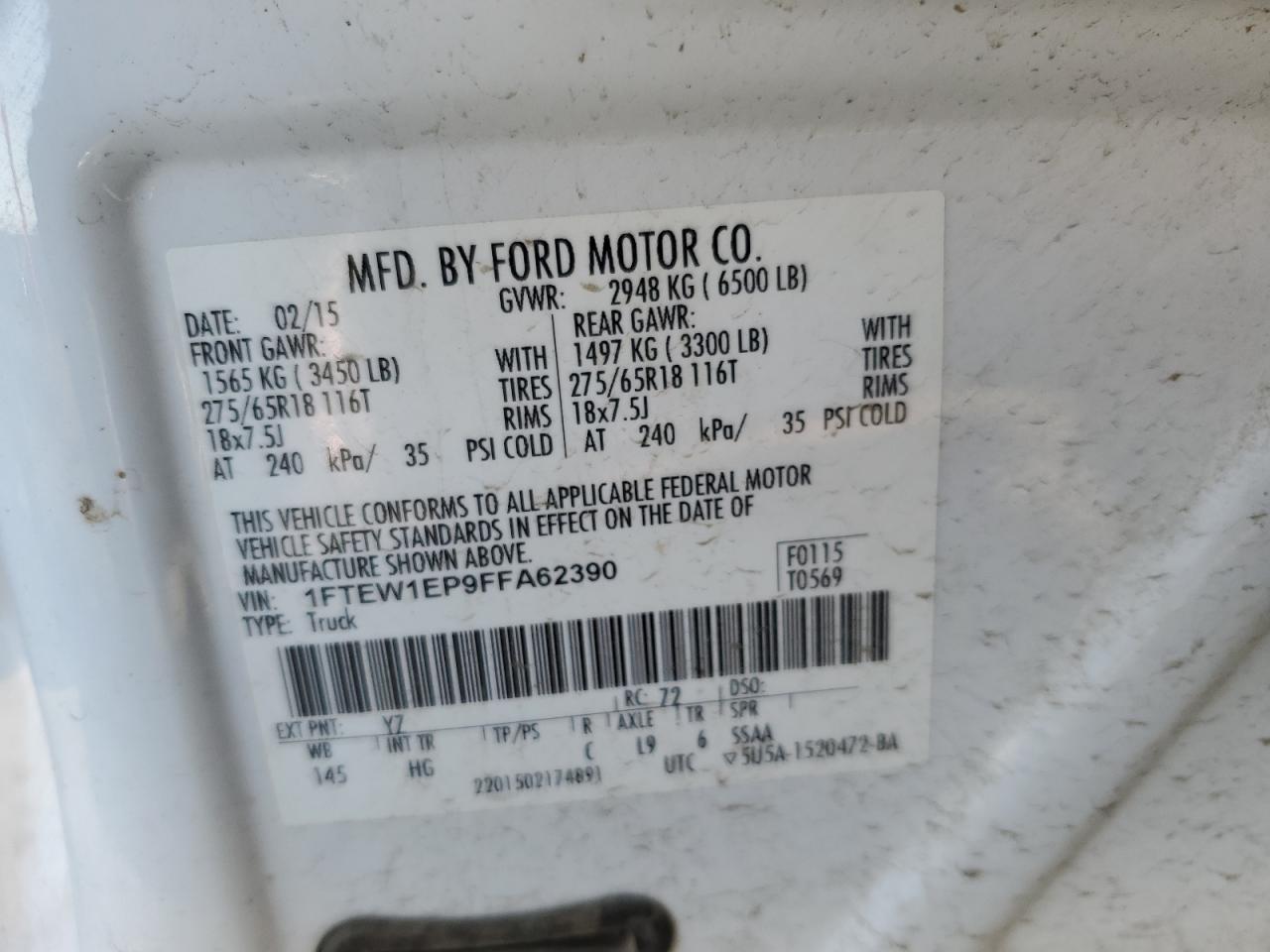 2015 Ford F-150 - Image 12