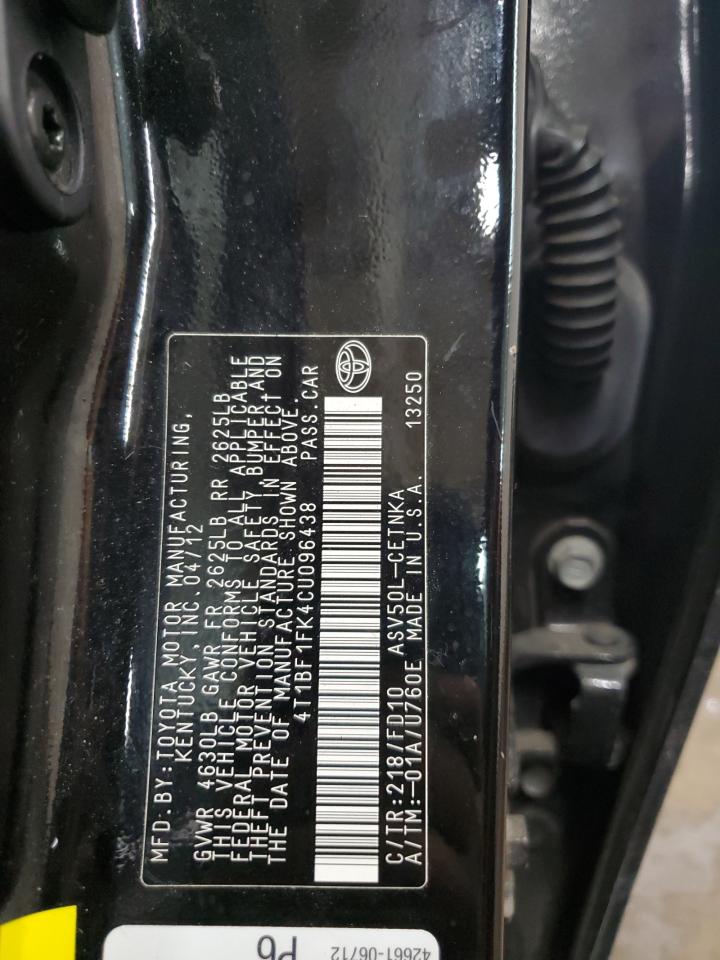 2012 Toyota Camry - Image 14