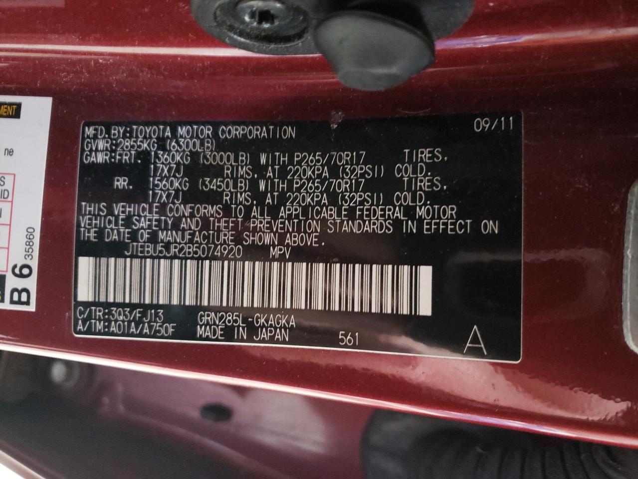 2011 Toyota 4Runner - Image 13