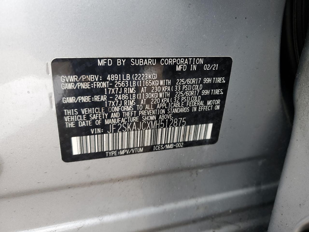 2021 Subaru Forester - Image 13