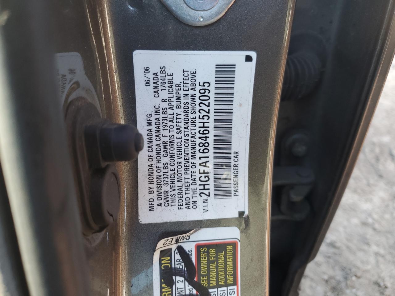 2006 Honda Civic - Image 12