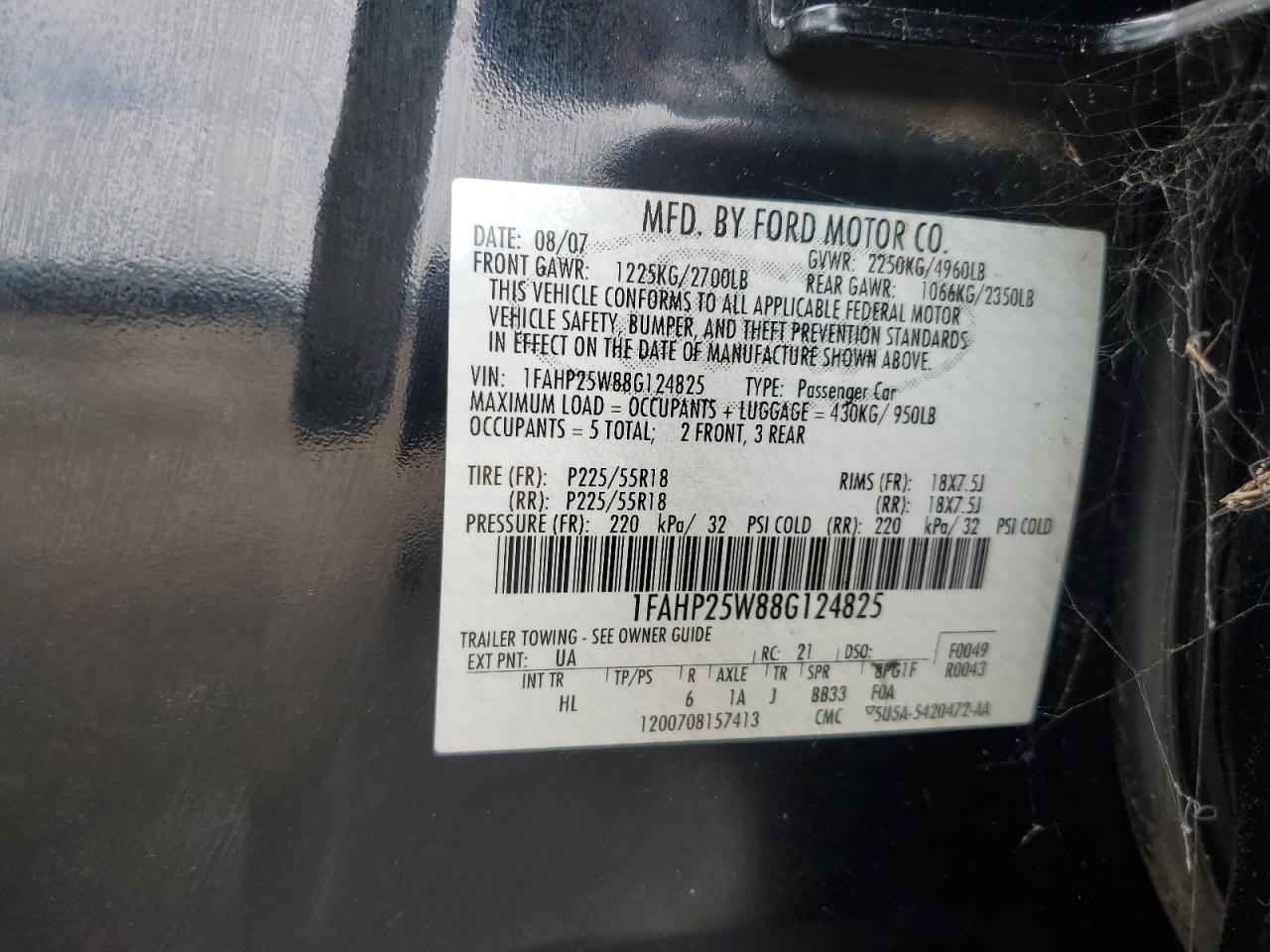 2008 Ford Taurus - Image 12