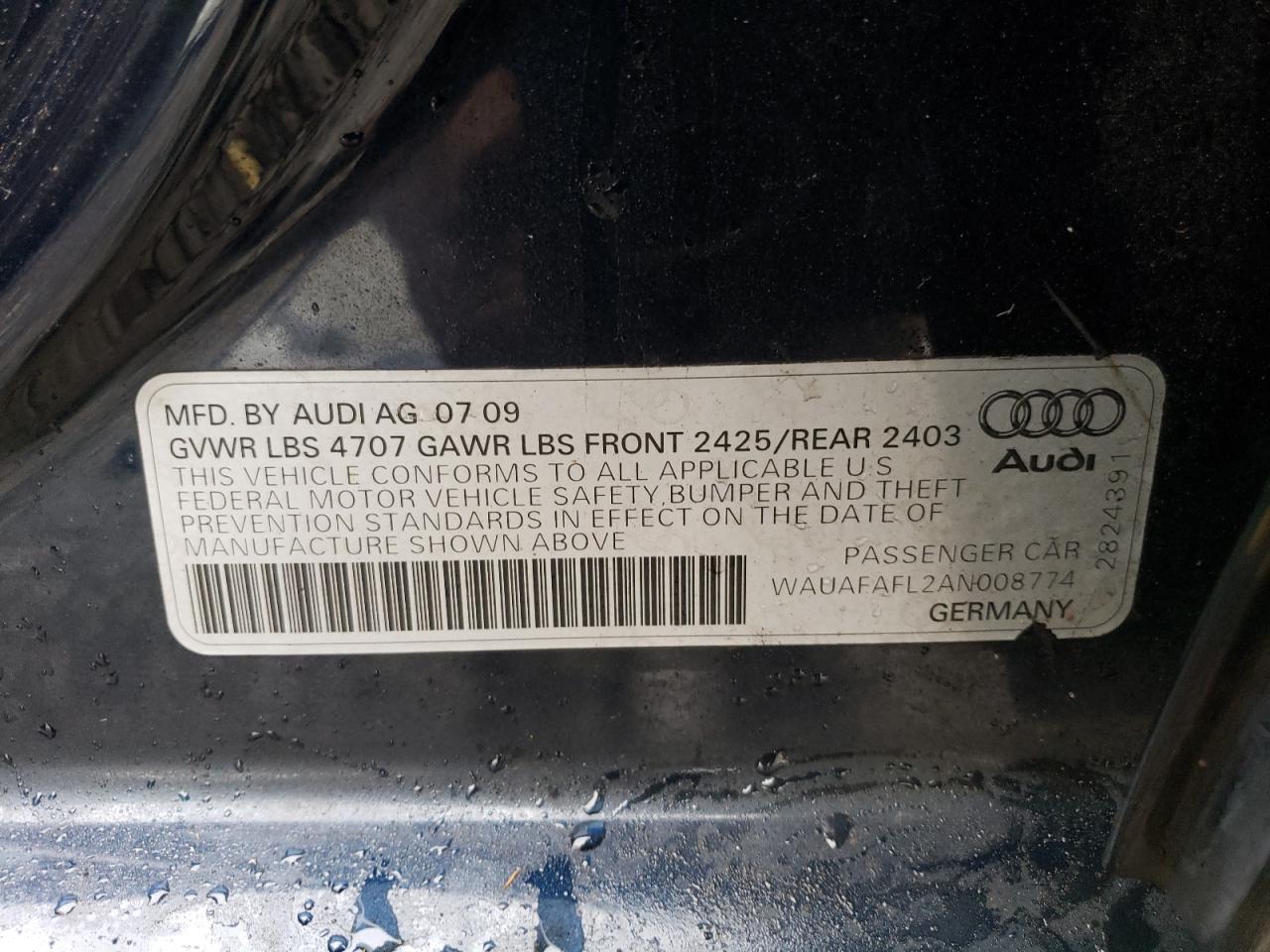 2010 Audi A4 - Image 13