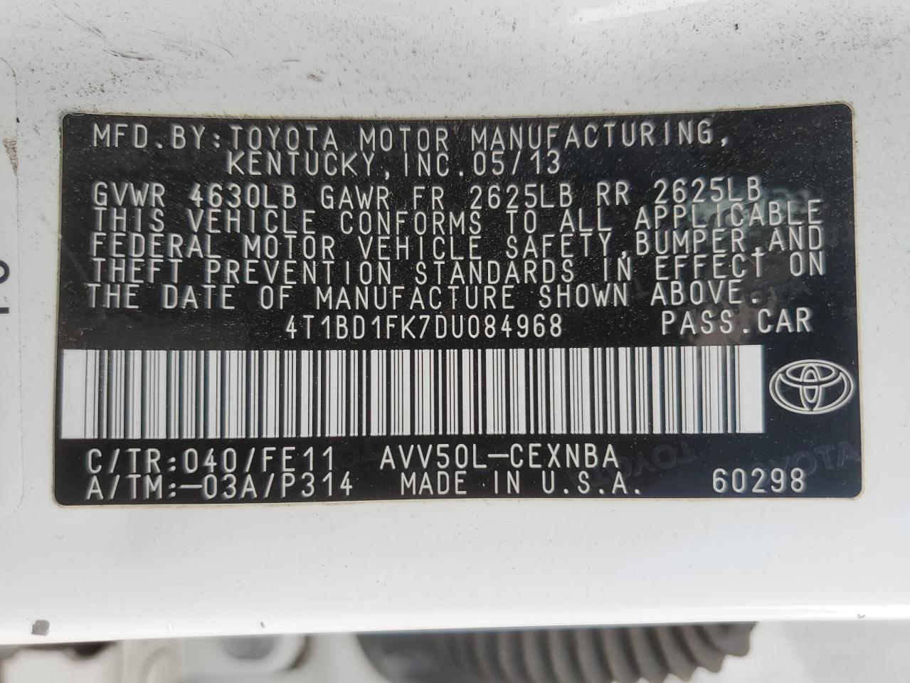 2013 Toyota Camry - Image 13