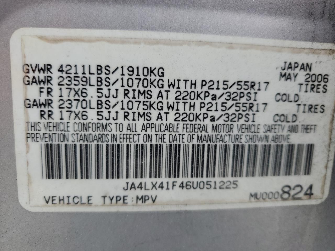 2006 Mitsubishi Outlander - Image 14