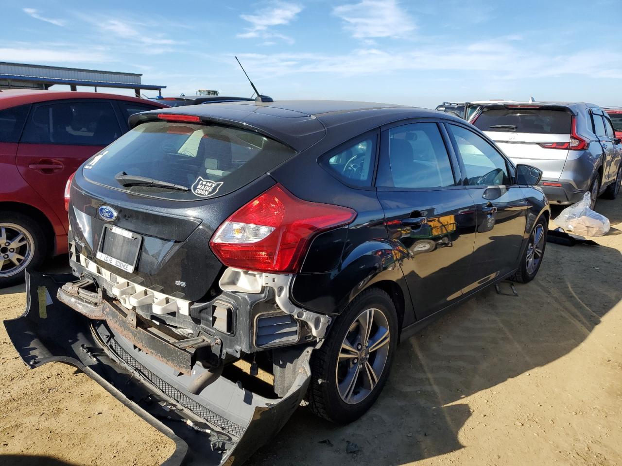 VIN 1FADP3K22EL221401 2014 FORD FOCUS no.3