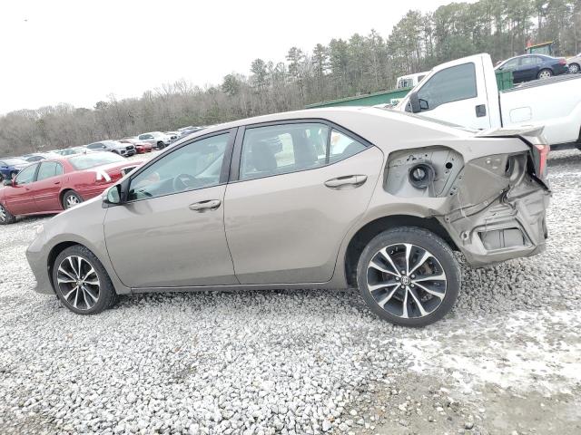 Седаны TOYOTA COROLLA 2017 tan