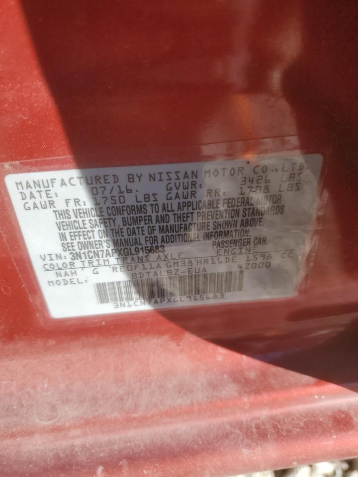 2016 Nissan Versa - Image 12