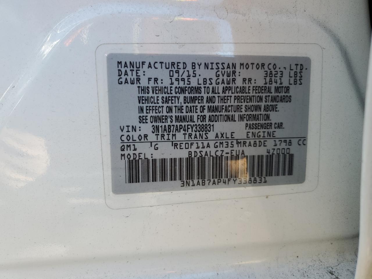 2015 Nissan Sentra - Image 14