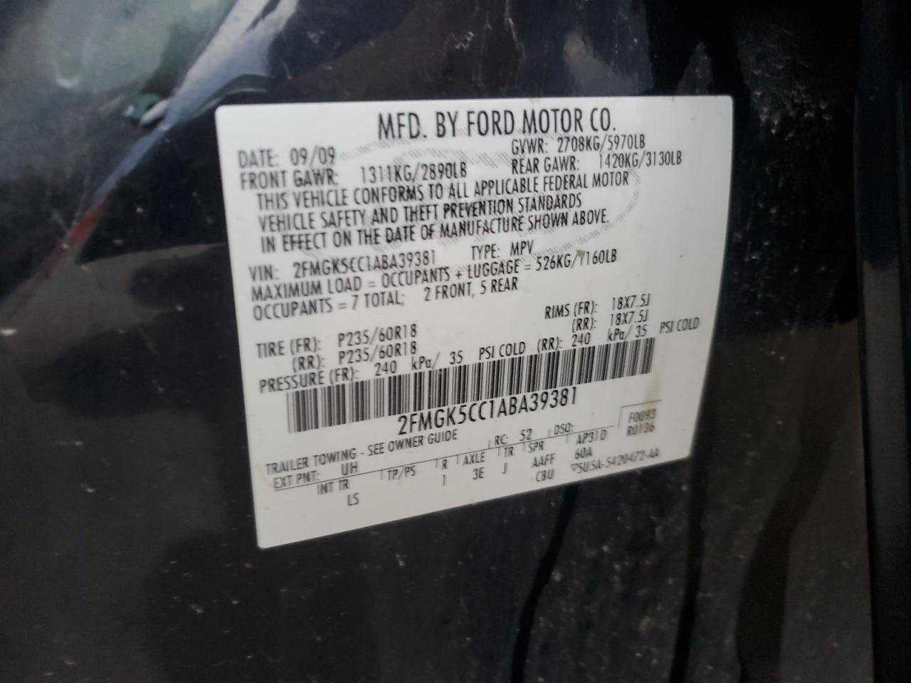 2010 Ford Flex - Image 12
