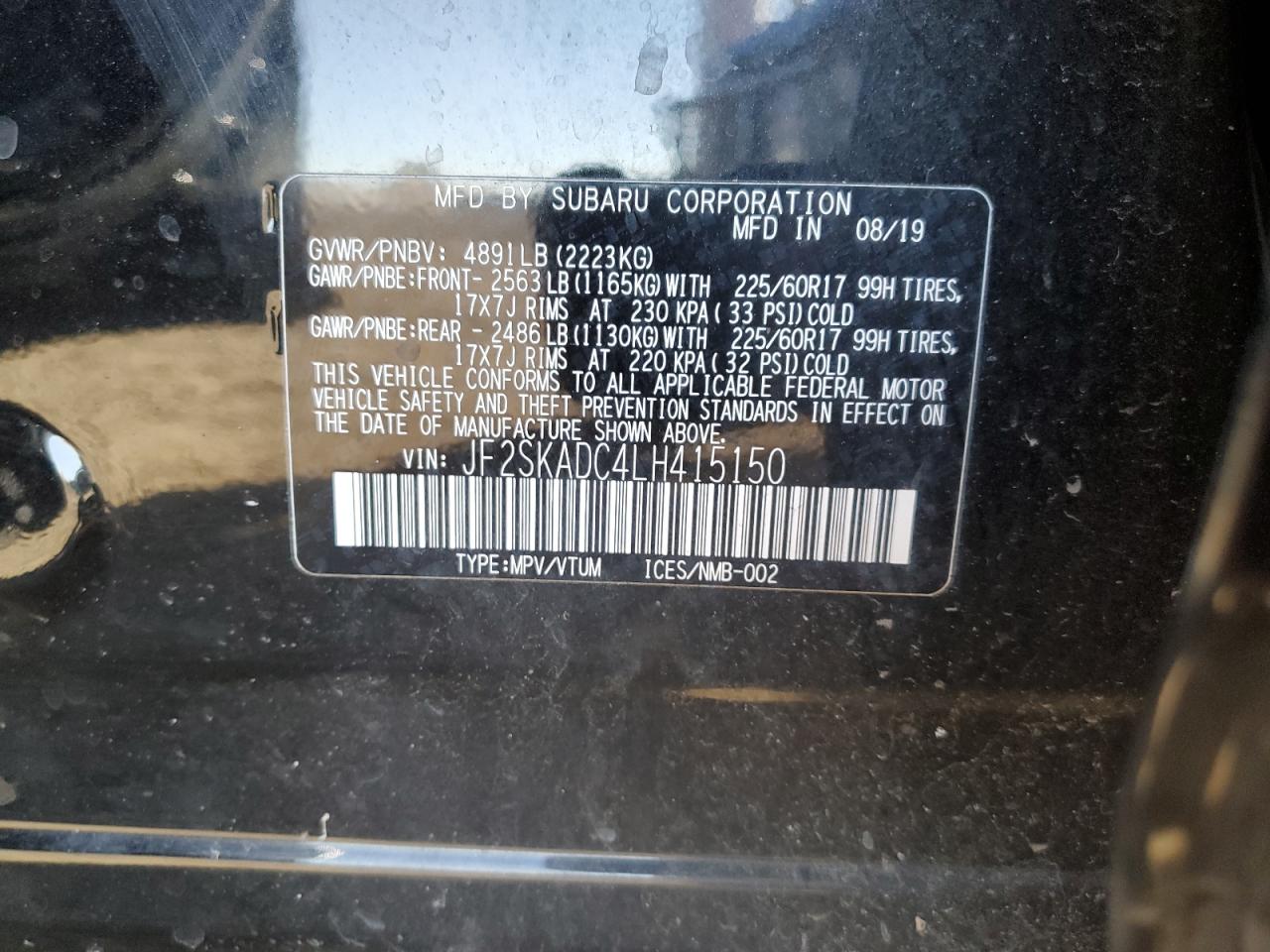 2020 Subaru Forester - Image 15