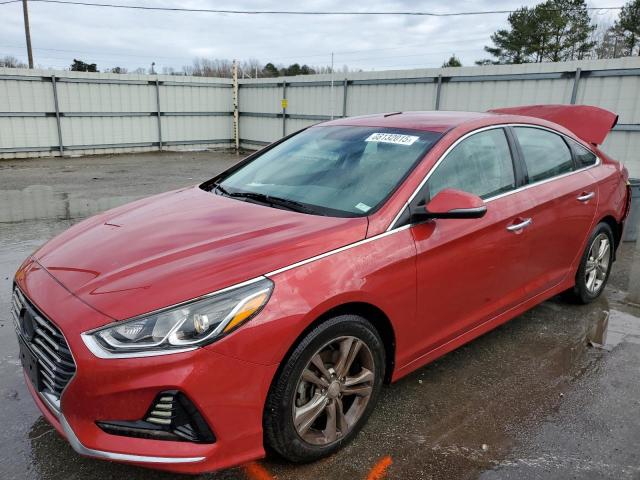  HYUNDAI SONATA 2018 Красный