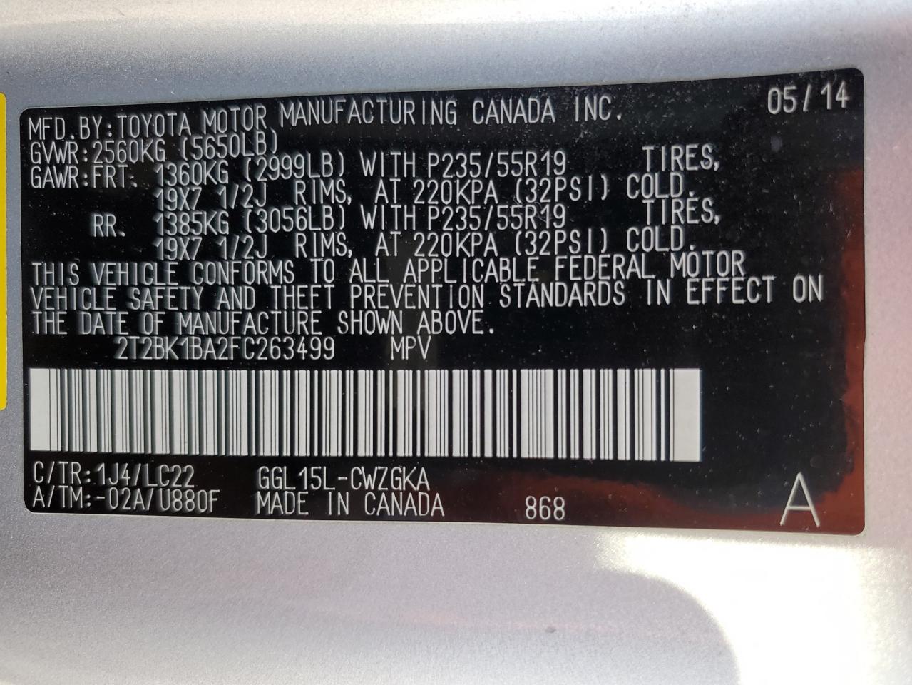 2015 Lexus RX - Image 14