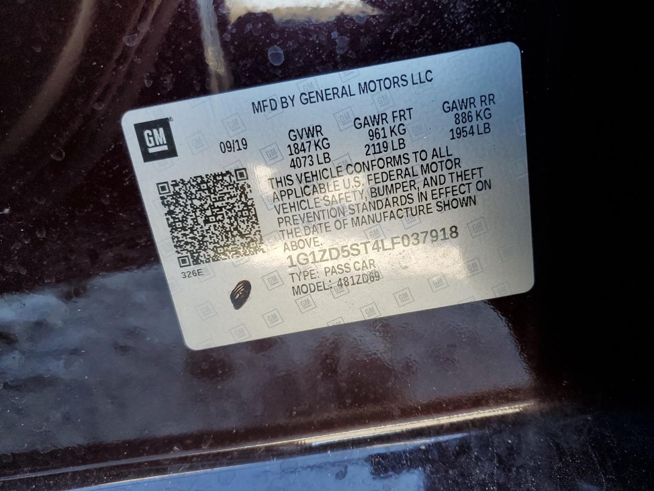 2020 Chevrolet Malibu - Image 12