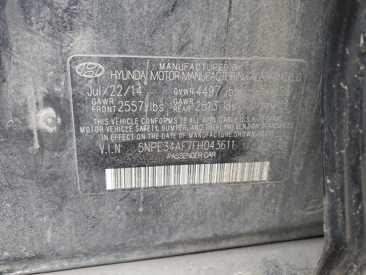 2015 Hyundai Sonata - Image 12