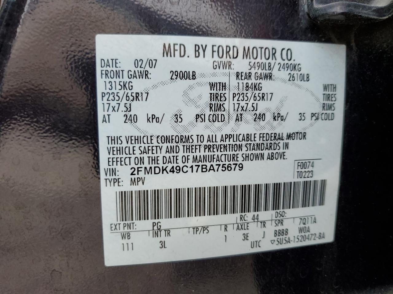 2007 Ford Edge - Image 13