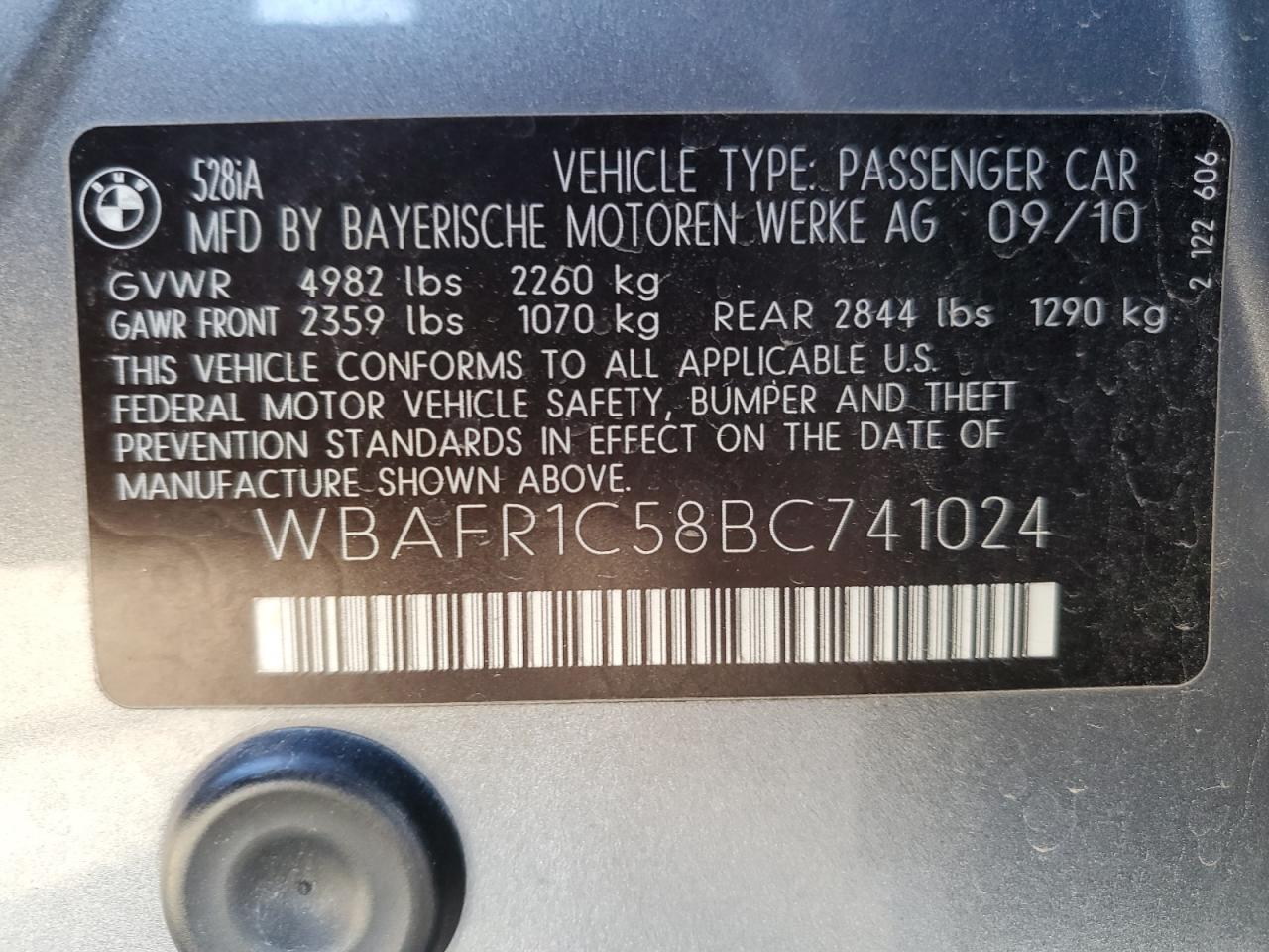 2011 BMW 5er - Image 12