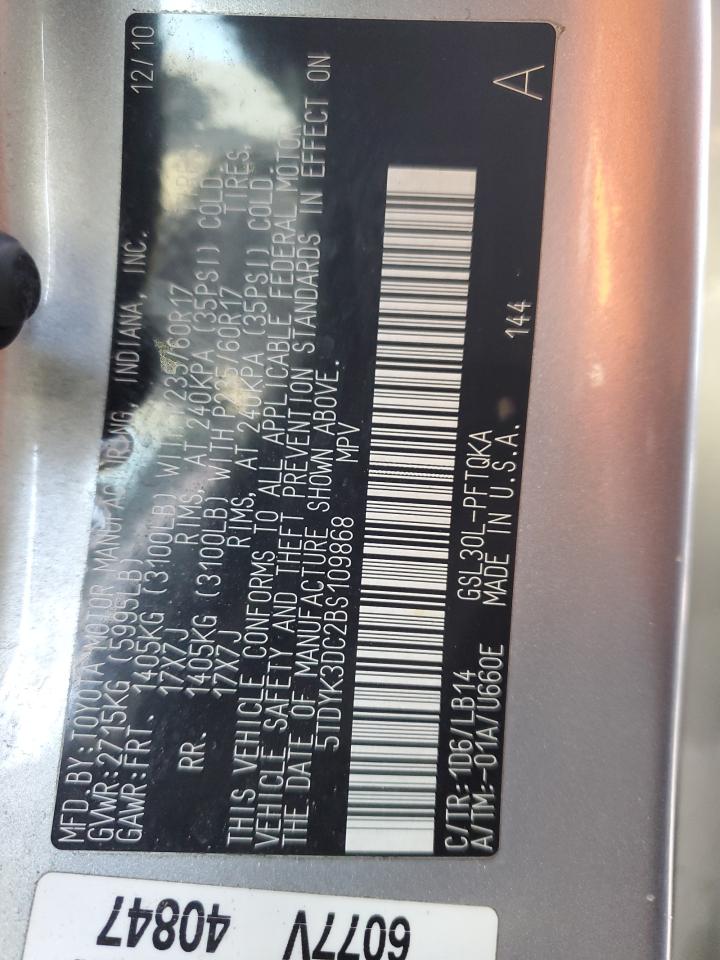 2011 Toyota Sienna - Image 13