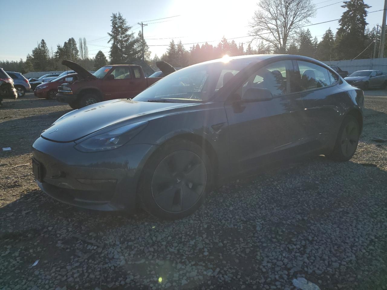 VIN 5YJ3E1EB3PF633263 2023 TESLA MODEL 3 no.1