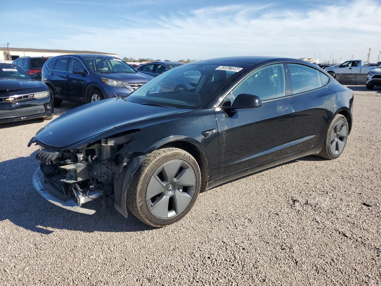 VIN 5YJ3E1EA9NF288034 2022 TESLA MODEL 3 no.1