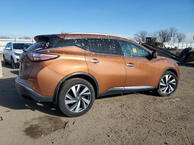  NISSAN MURANO 2018 Оранжевый