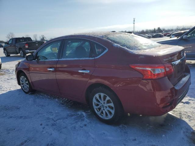 Sedans NISSAN SENTRA 2016 Czerwony