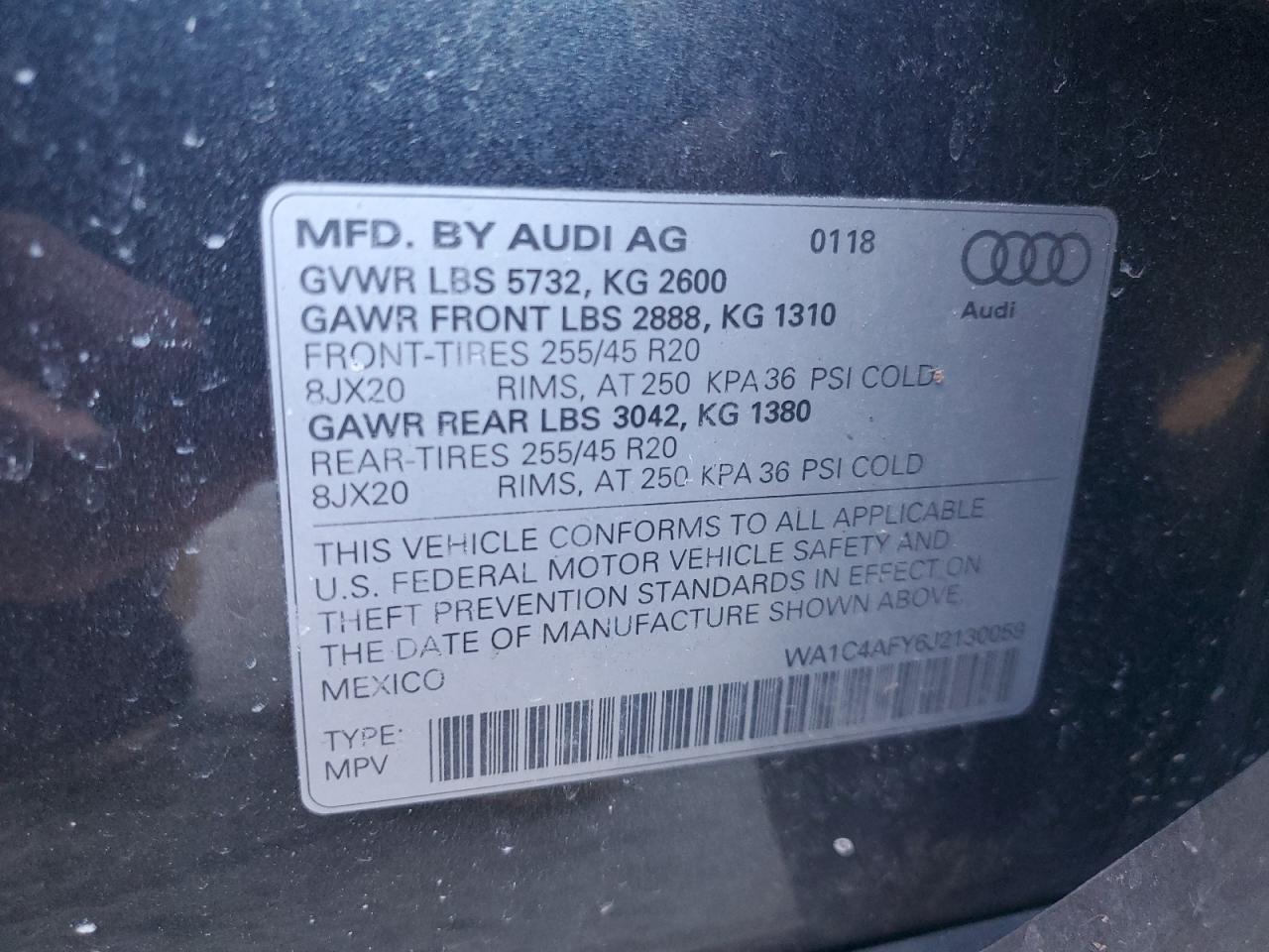 2018 Audi SQ5 - Image 13