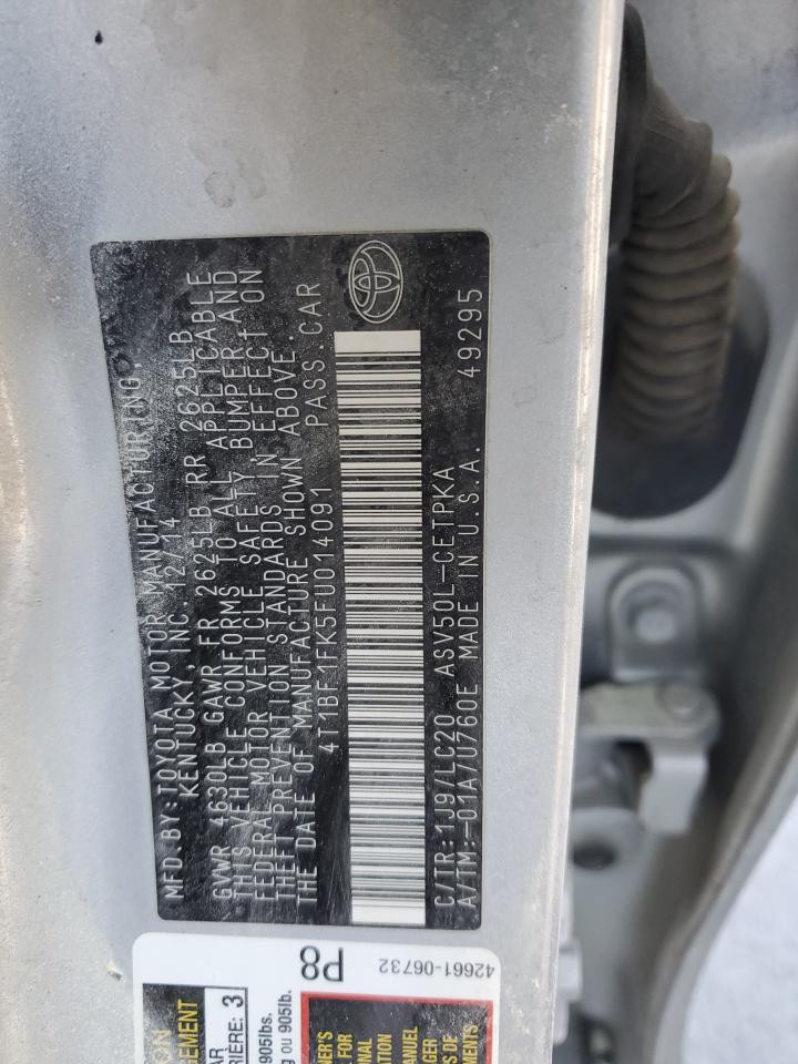 2015 Toyota Camry - Image 12