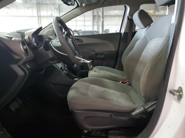  CHEVROLET SONIC 2016 Білий