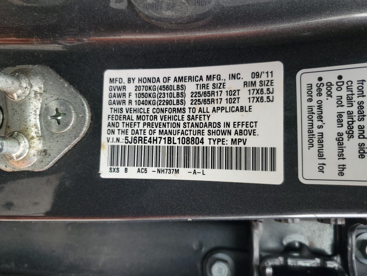 2011 Honda CR-V - Image 14