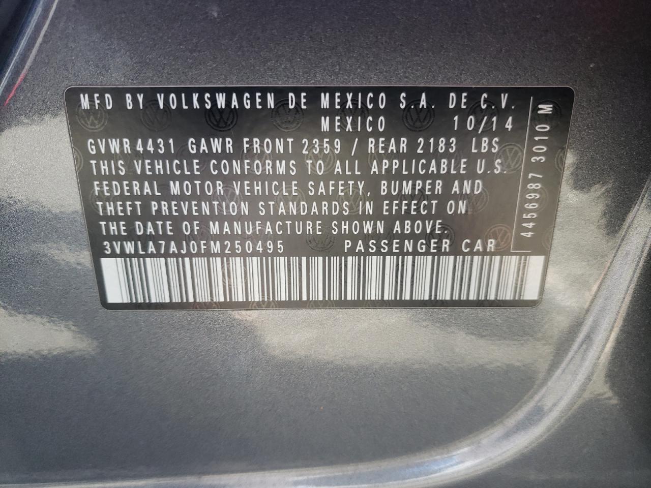 2015 Volkswagen Jetta - Image 14