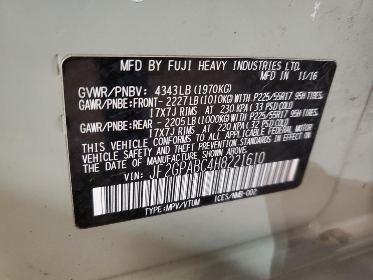 2017 Subaru XV - Image 14