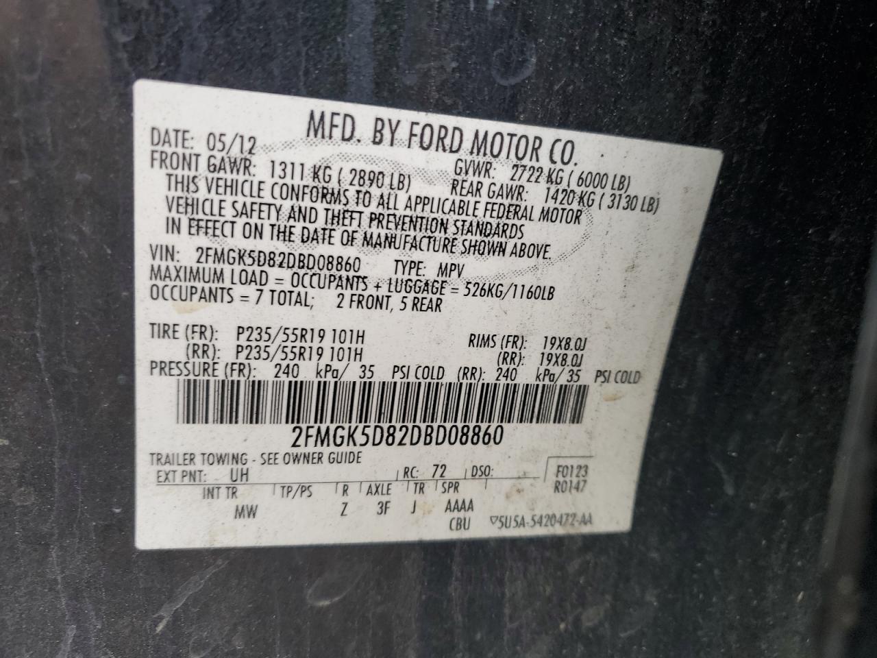 2013 Ford Flex - Image 13