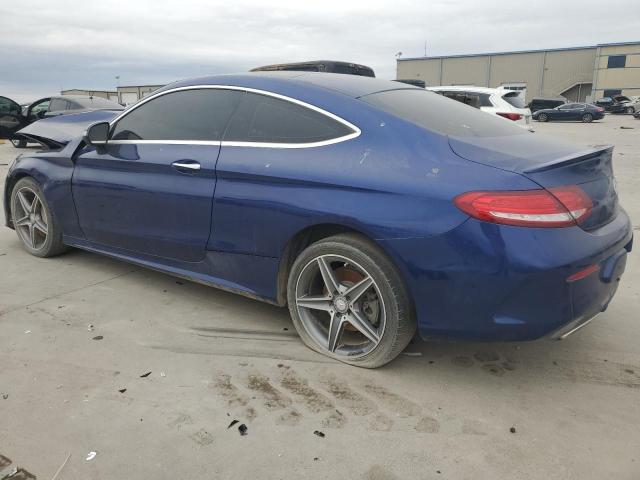 Купе MERCEDES-BENZ C-CLASS 2017 Синій