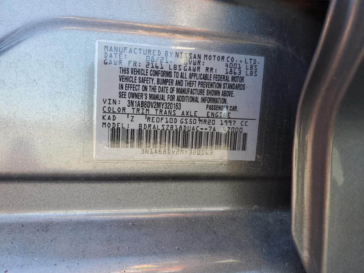 2021 Nissan Sentra - Image 12