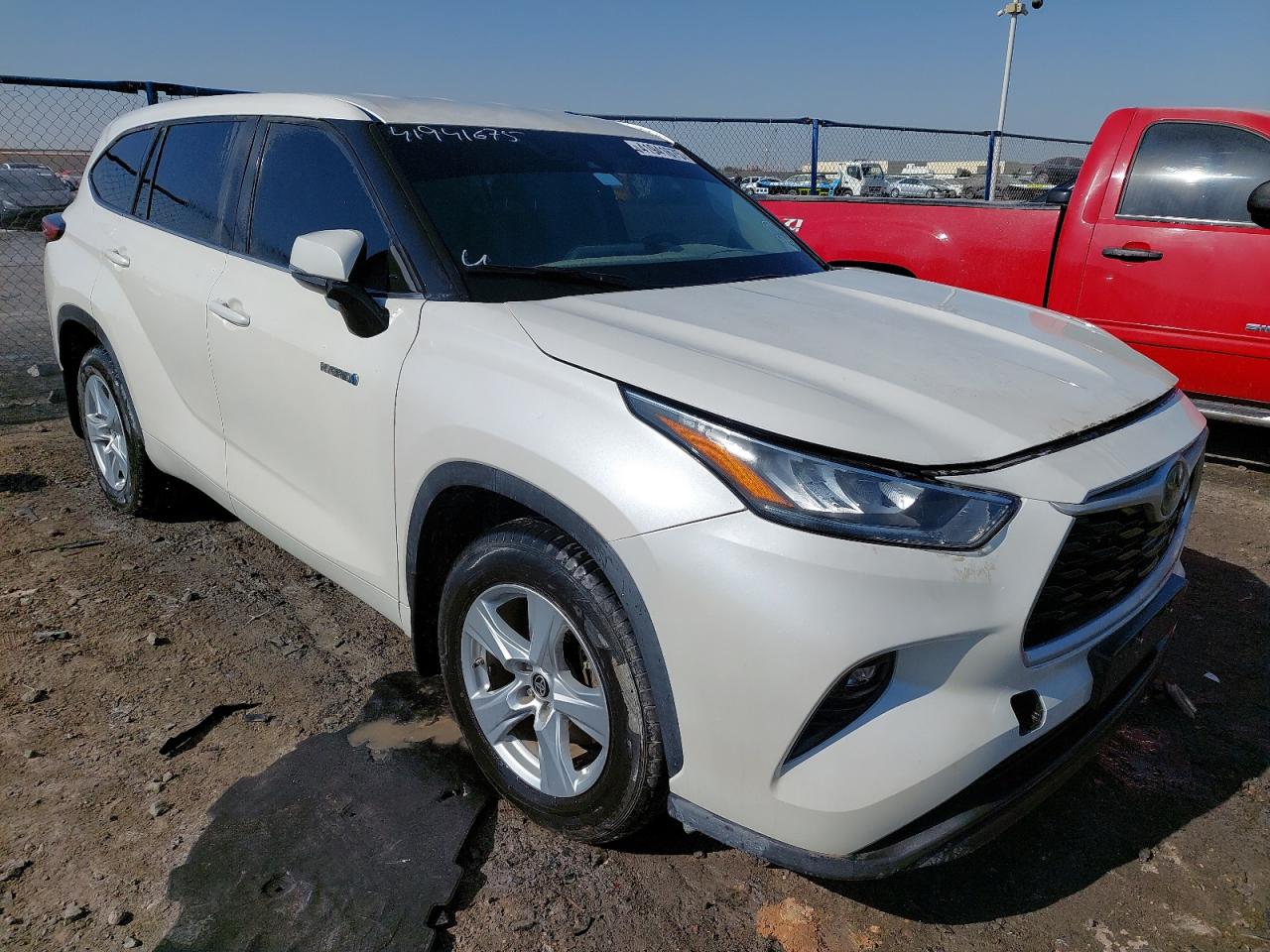 5TDLB3CH4LS013605 - 2020 Toyota Highlander Le - #41941675