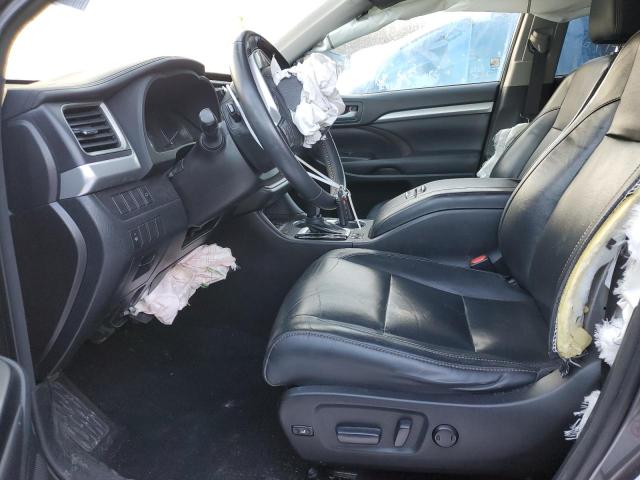  TOYOTA HIGHLANDER 2016 Сірий