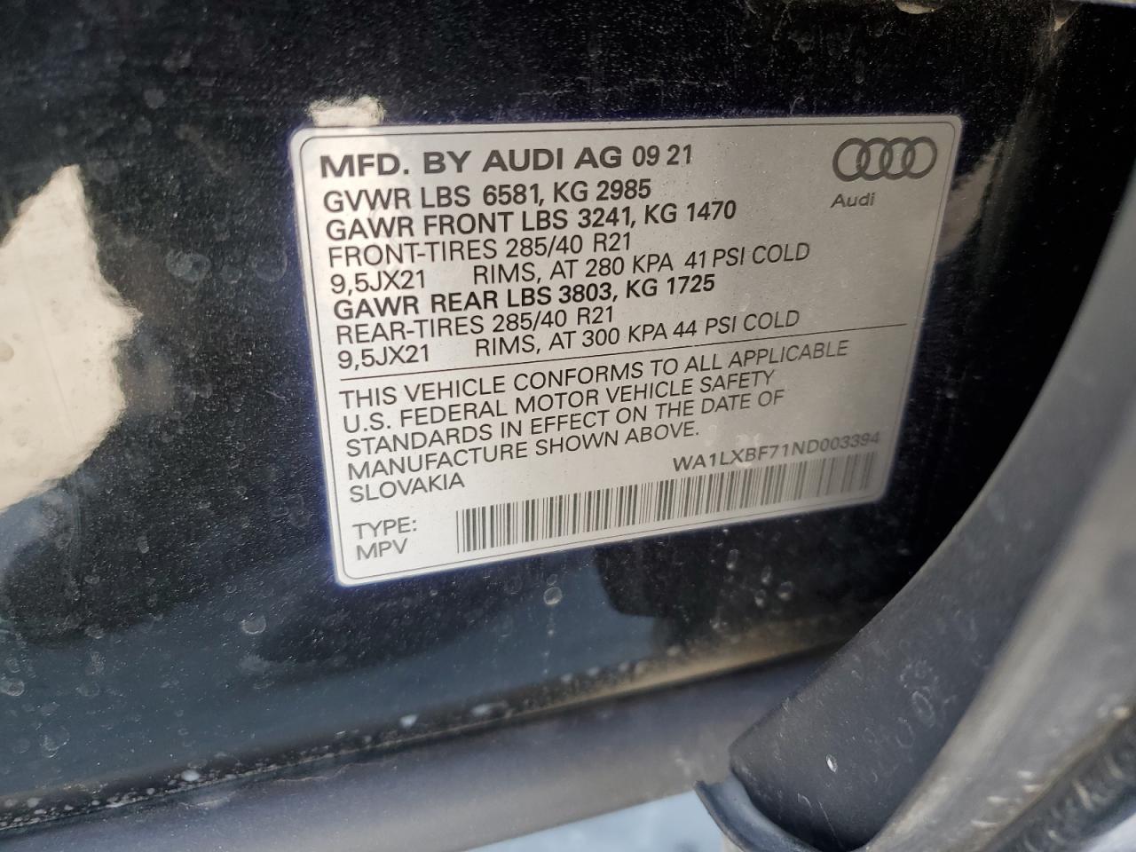 2022 Audi Q7 - Image 14