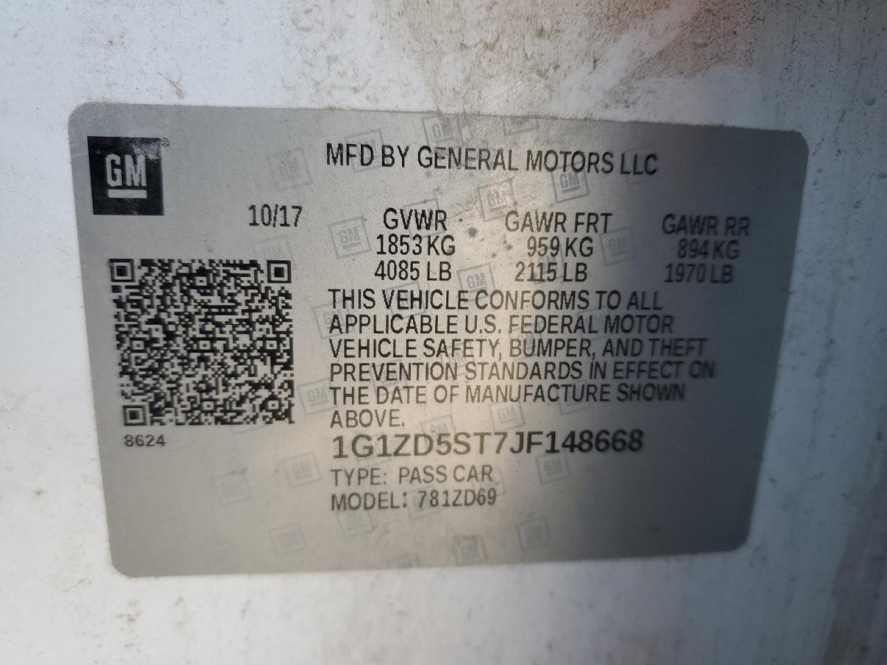 2018 Chevrolet Malibu - Image 12