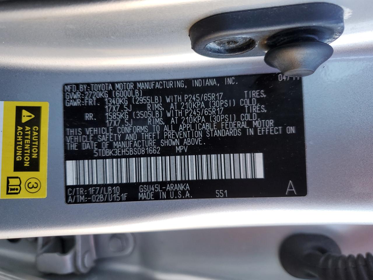 2011 Toyota Highlander - Image 16