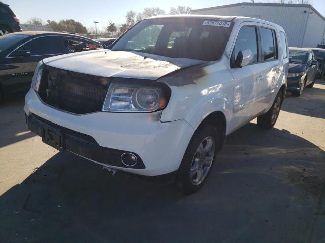  HONDA PILOT 2015 White