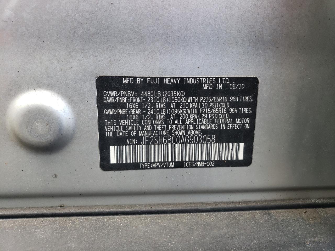 2010 Subaru Forester - Image 13