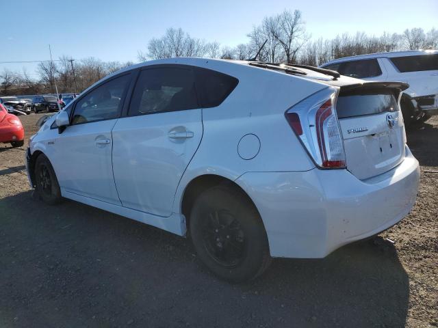 Hatchbacks TOYOTA PRIUS 2014 Biały